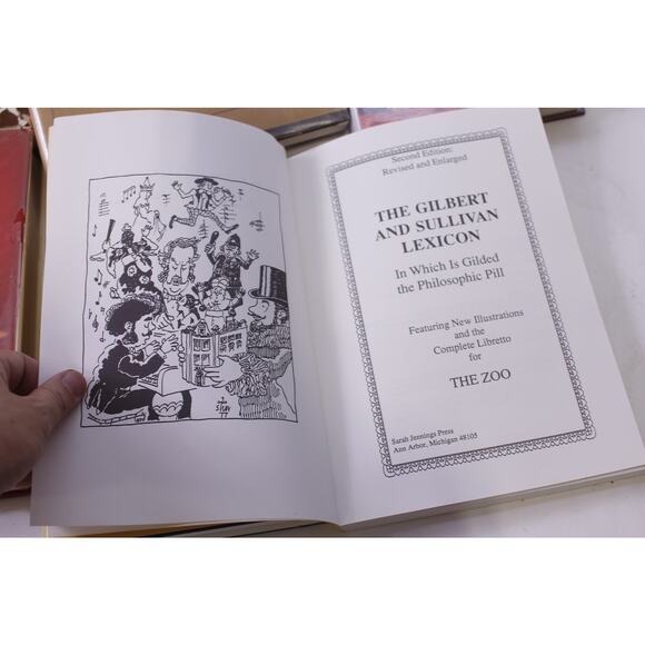 Gilbert and Sullivan, Book Lot, Set of 9, Victorian, Theater, ~ 250903-WH 1170 - Picture 8 of 10